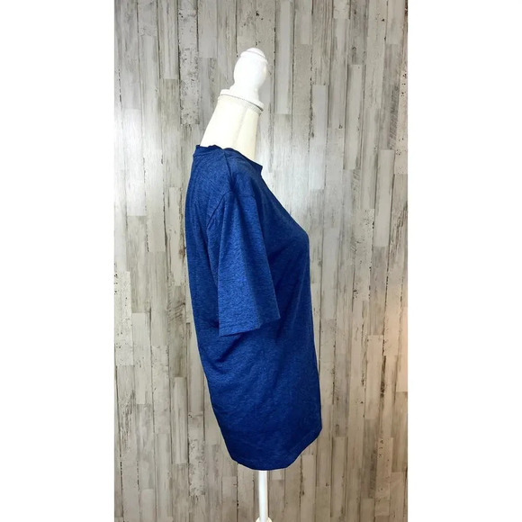 Everlast Men's Size Small Blue Crew Neck‎ Short Sleeve Activewear Shirt - Picture 4 of 6